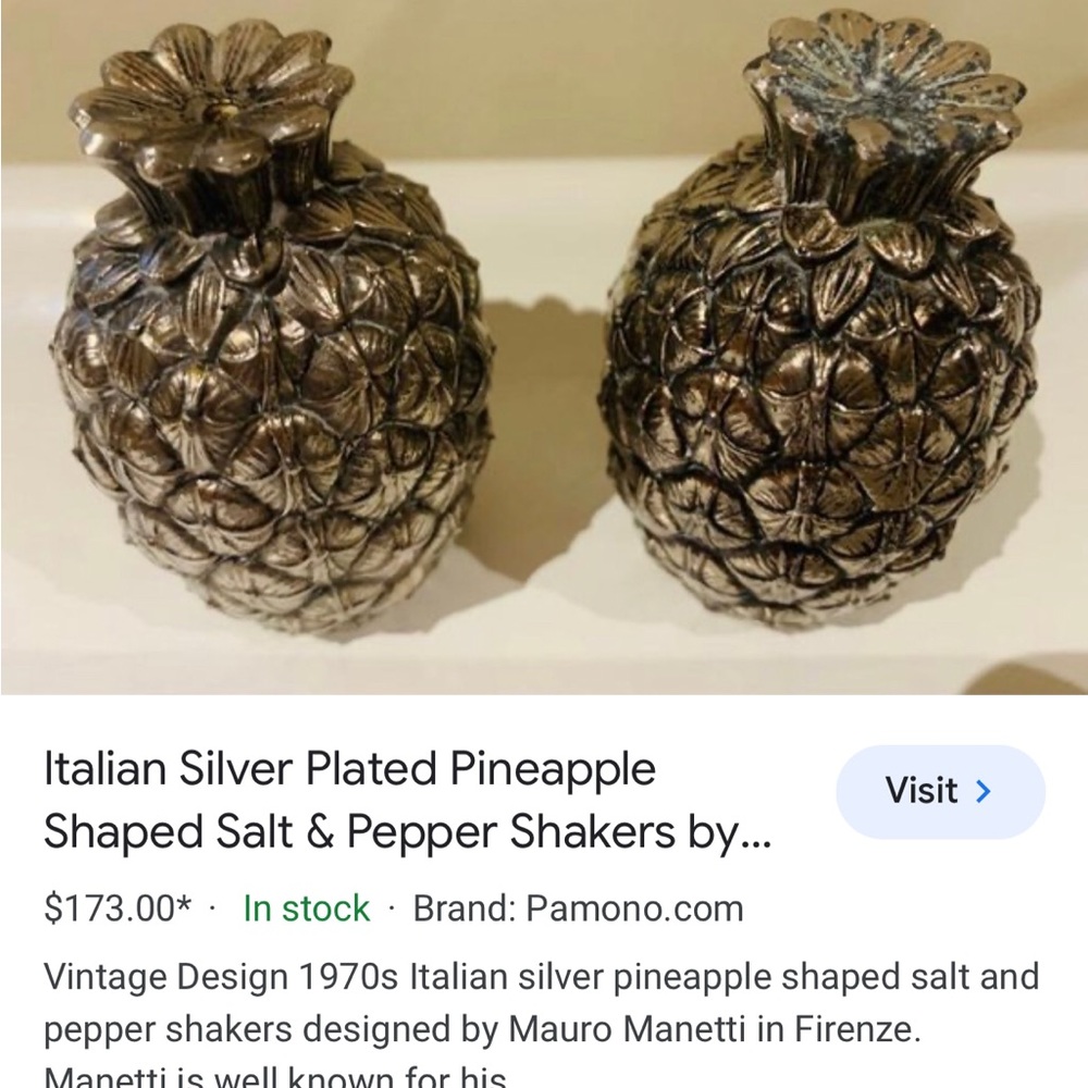 antique salt n pepper shakers